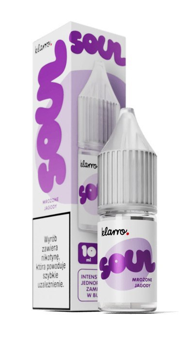 Liquid Klarro Soul Salt 20 mg - Mrożone Jagody Liquid Klarro Soul Salt 20 mg - Mrożone Jagody