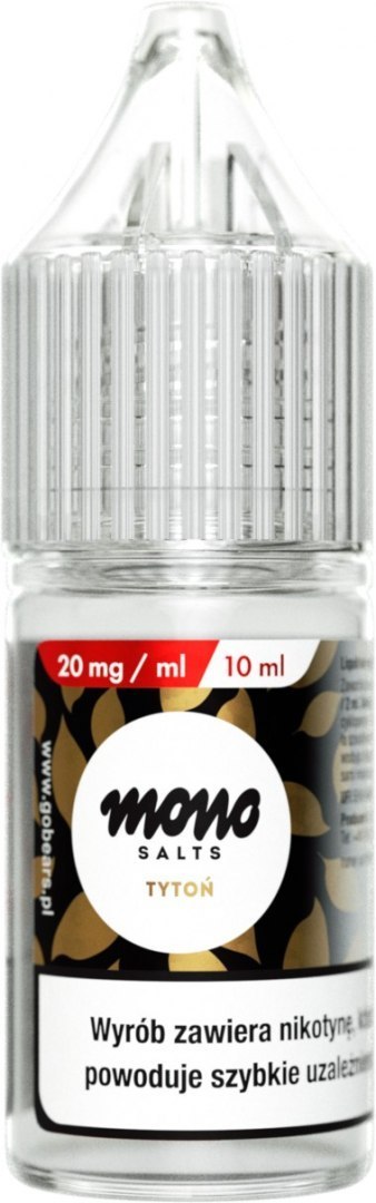 Liquid MONO Salts 20mg - Tytoń Liquid MONO Salts 20mg - Tytoń