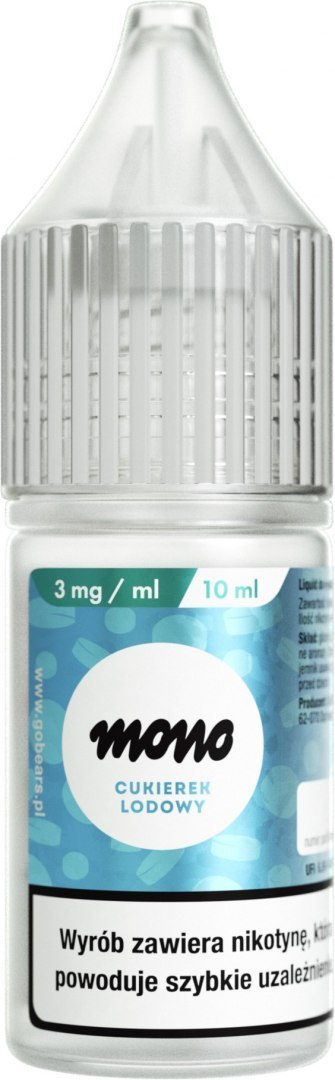 Liquid MONO - Cukierek Lodowy 3mg Liquid MONO - Cukierek Lodowy 3mg
