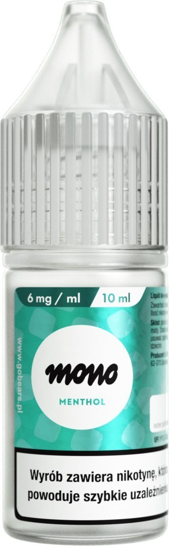Liquid MONO - Menthol 6mg Liquid MONO - Menthol 6mg