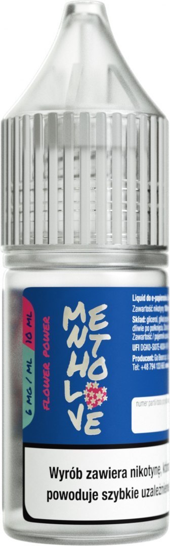 Liquid Mentholove - Flower Power 6mg Liquid Mentholove - Flower Power 6mg