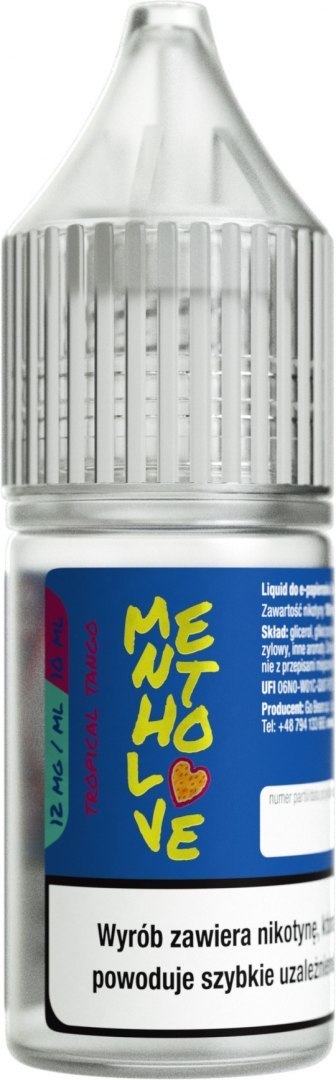 Liquid Mentholove - Tropical Tango 12mg Liquid Mentholove - Tropical Tango 12mg