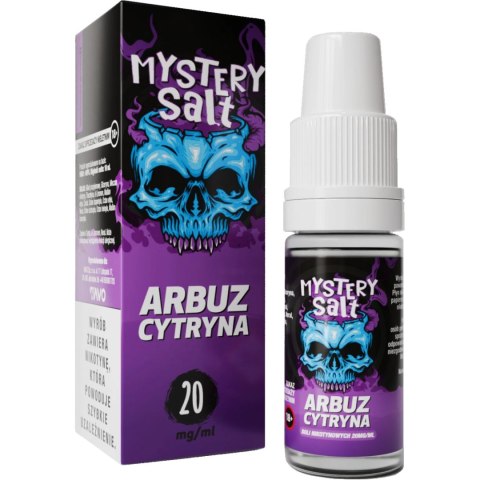 Liquid Mystery Salt 20mg - Arbuz Cytryna Liquid Mystery Salt 20mg - Arbuz Cytryna