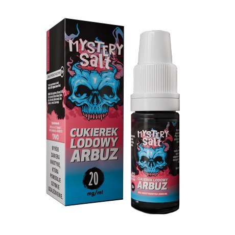 Liquid Mystery Salt 20mg - Cukierki Lodowe Arbuz Liquid Mystery Salt 20mg - Cukierki Lodowe Arbuz