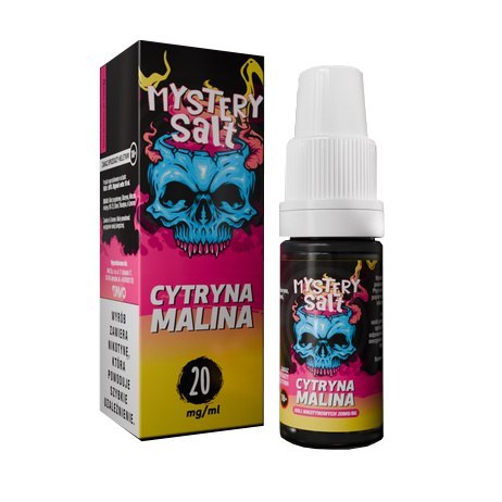 Liquid Mystery Salt 20mg - Cytryna Malina Liquid Mystery Salt 20mg - Cytryna Malina
