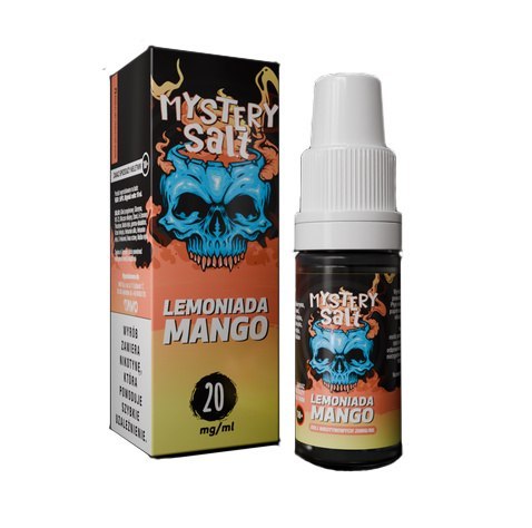 Liquid Mystery Salt 20mg - Lemoniada Mango Liquid Mystery Salt 20mg - Lemoniada Mango