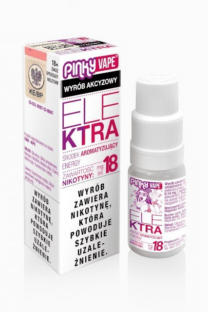 Liquid Pinky Vape - Elektra 18 mg Liquid Pinky Vape - Elektra 18 mg