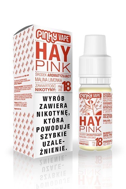 Liquid Pinky Vape - Hay Pink 18 mg Liquid Pinky Vape - Hay Pink 18 mg