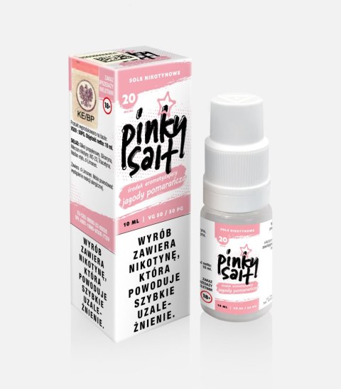 Liquid Pinky Vape Salt 20mg - Jagody Pomarańcza Liquid Pinky Vape Salt 20mg - Jagody Pomarańcza