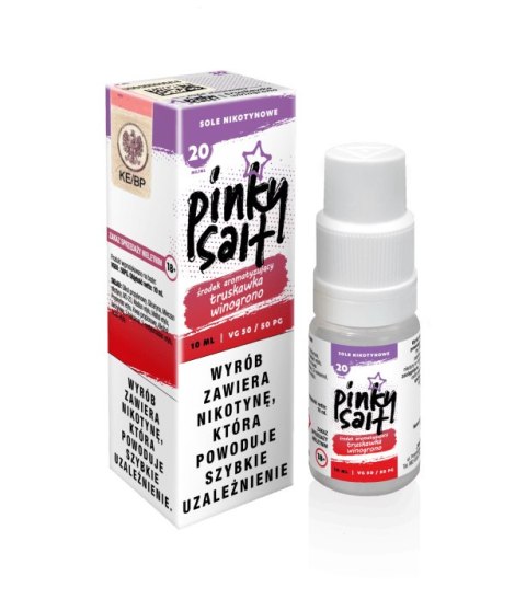 Liquid Pinky Vape Salt 20mg - Truskawka Winogron Liquid Pinky Vape Salt 20mg - Truskawka Winogron