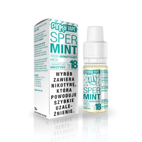 Liquid Pinky Vape - Sper Mint 18 mg Liquid Pinky Vape - Sper Mint 18 mg