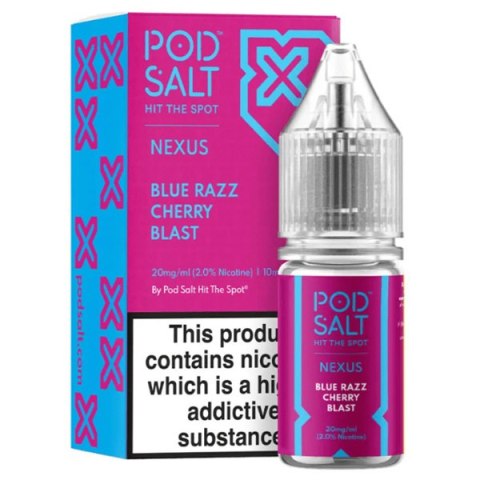 Liquid Pod Salt Nexus 20mg - Blue Razz Cherry Blast Liquid Pod Salt Nexus 20mg - Blue Razz Cherry Blast