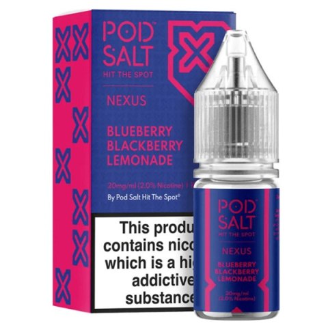 Liquid Pod Salt Nexus 20mg - Blueberry Blackberry Lemonade Liquid Pod Salt Nexus 20mg - Blueberry Blackberry Lemonade