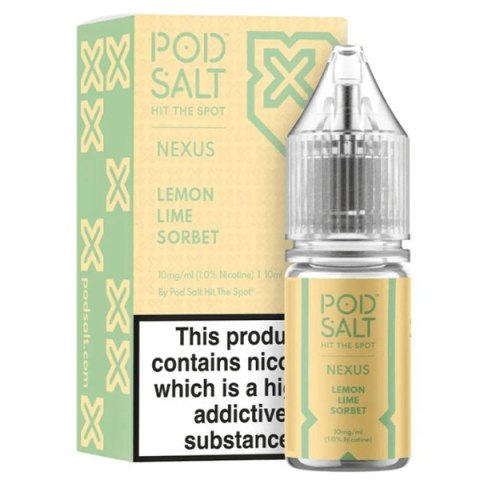 Liquid Pod Salt Nexus 20mg - Lemon Lime Sorbet Liquid Pod Salt Nexus 20mg - Lemon Lime Sorbet