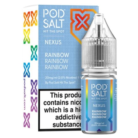 Liquid Pod Salt Nexus 20mg - Rainbow Liquid Pod Salt Nexus 20mg - Rainbow