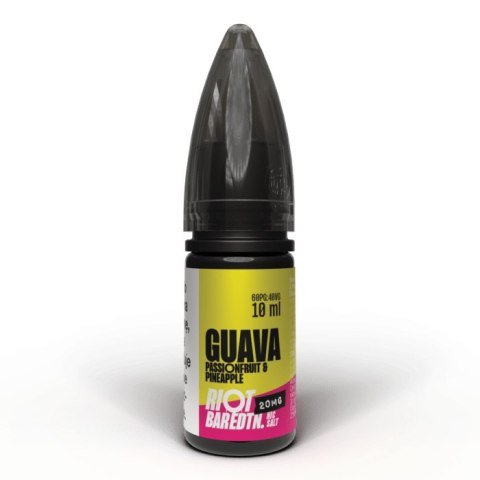 Liquid RIOT Salt 20mg - Guava Passion Pineapple Liquid RIOT Salt 20mg - Guava Passion Pineapple