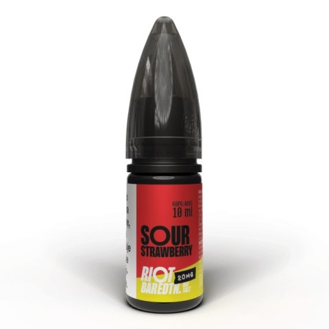 Liquid RIOT Salt 20mg - Sour Strawberry Liquid RIOT Salt 20mg - Sour Strawberry