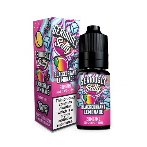 Liquid Seriously Salty 20mg - Blackcurrant Lemonade Liquid Seriously Salty 20mg - Blackcurrant Lemonade