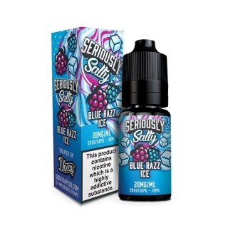 Liquid Seriously Salty 20mg - Blue Razz Ice