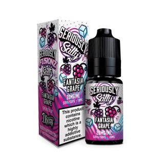 Liquid Seriously Salty 20mg - Fantasia Grape