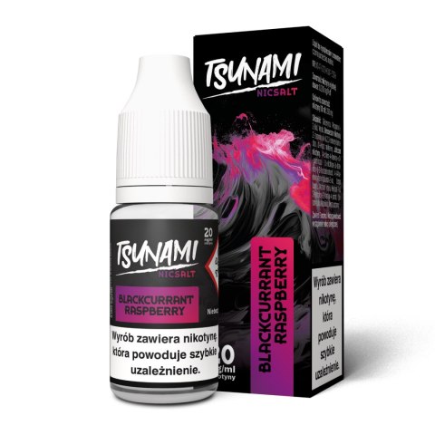 Liquid Tsunami NicSalt 20mg - Blackcurrant Raspberry Liquid Tsunami NicSalt 20mg - Blackcurrant Raspberry