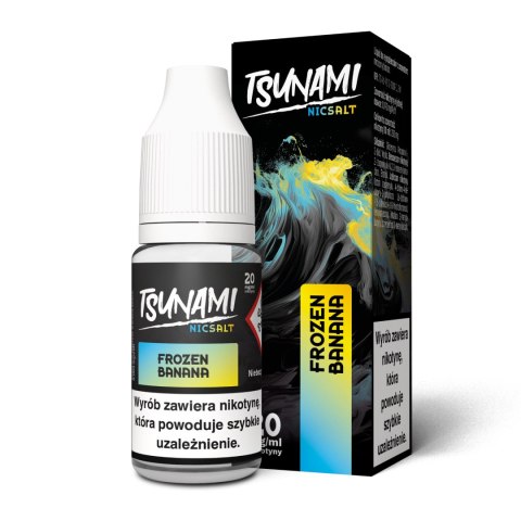 Liquid Tsunami NicSalt 20mg - Frozen Banana Liquid Tsunami NicSalt 20mg - Frozen Banana