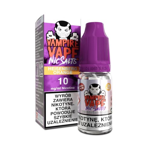 Liquid Vampire Vape Salt 10mg - Heisenberg Orange Liquid Vampire Vape Salt 10mg - Heisenberg Orange
