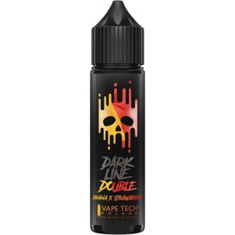 Longfill Dark Line Double - Banana Strawberry 8/60ml Longfill Dark Line Double - Banana Strawberry 8/60ml