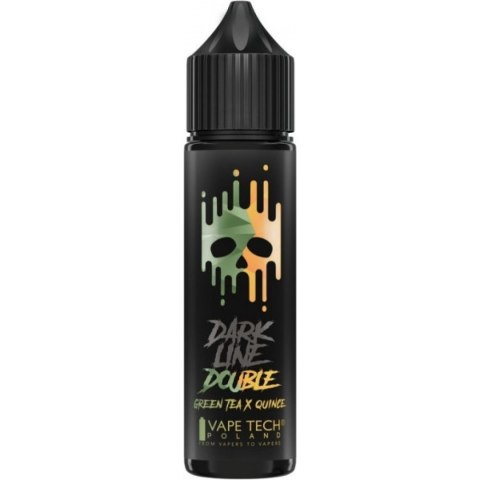 Longfill Dark Line Double - Green Tea Quince 8/60ml Longfill Dark Line Double - Green Tea Quince 8/60ml