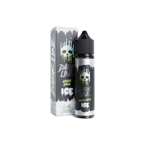 Longfill Dark Line ICE - Green Apple 8/60ml Longfill Dark Line ICE - Green Apple 8/60ml