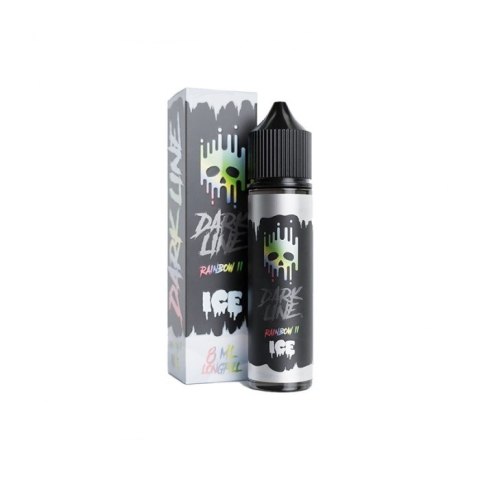 Longfill Dark Line ICE - Rainbow II 8/60ml Longfill Dark Line ICE - Rainbow II 8/60ml