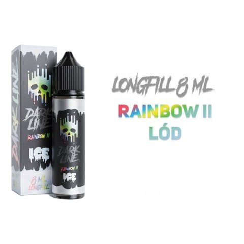 Longfill Dark Line ICE - Rainbow II 8/60ml Longfill Dark Line ICE - Rainbow II 8/60ml