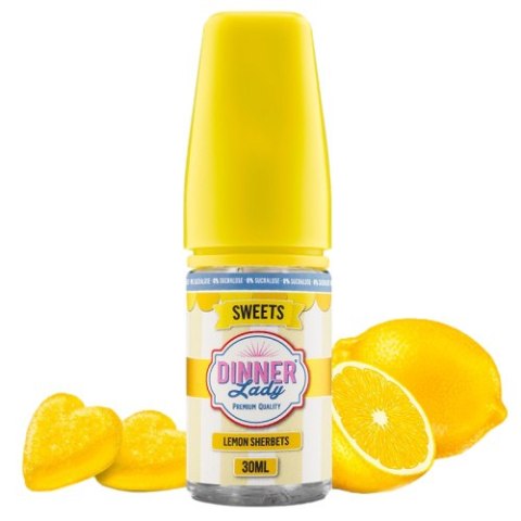 Longfill Dinner Lady - Lemon Sherbets Ice 7/30ml Longfill Dinner Lady - Lemon Sherbets Ice 7/30ml