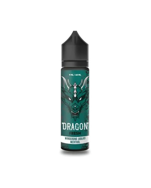 Longfill Dragon Fresh - Winogrono Jabłko Menthol 9/60ml Longfill Dragon Fresh - Winogrono Jabłko Menthol 9/60ml