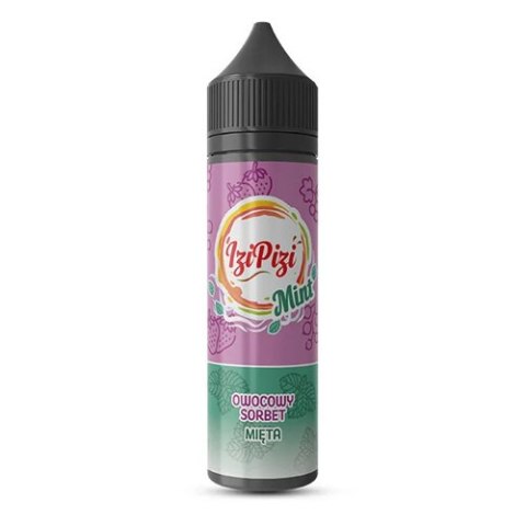 Longfill IZI PIZI - Owocowy Sorbet Mięta 6/60ml Longfill IZI PIZI - Owocowy Sorbet Mięta 6/60ml
