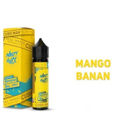Longfill Nasty Juice - Cushman Banana 5/60ml Longfill Nasty Juice - Cushman Banana 5/60ml