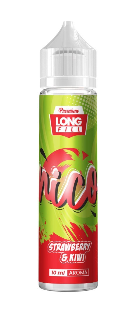 Longfill Nico - Strawberry & Kiwi 10/60ml Longfill Nico - Strawberry & Kiwi 10/60ml