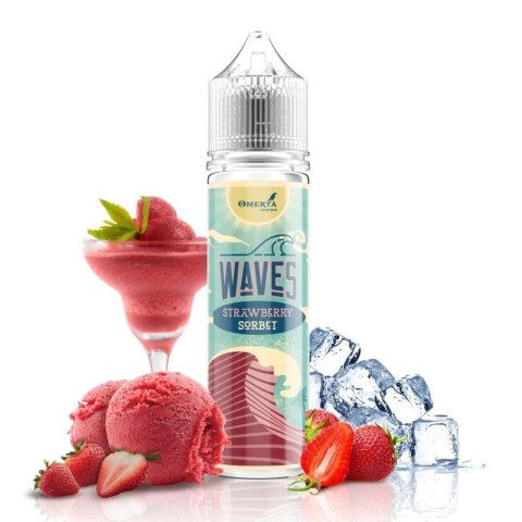 Longfill Omerta Waves - Strawberry Sorbet 10/60ml Longfill Omerta Waves - Strawberry Sorbet 10/60ml