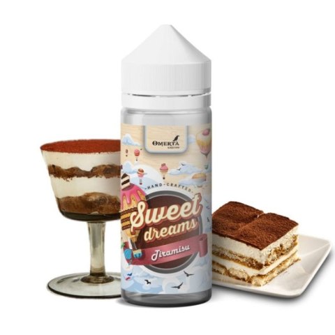 Longfill Omerta Sweet Dreams - Tiramisu 30/120ml Longfill Omerta Sweet Dreams - Tiramisu 30/120ml