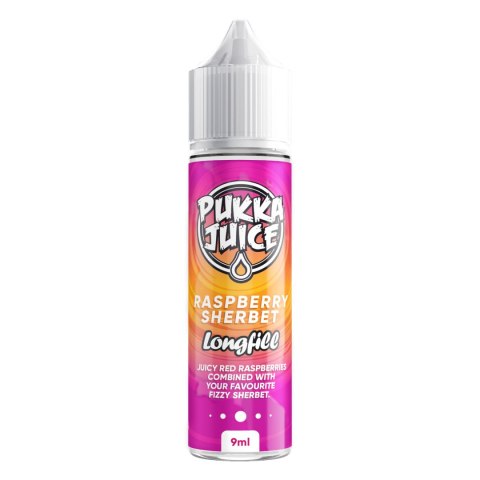 Longfill Pukka Juice - Raspberry Sherbet 9/60ml Longfill Pukka Juice - Raspberry Sherbet 9/60ml