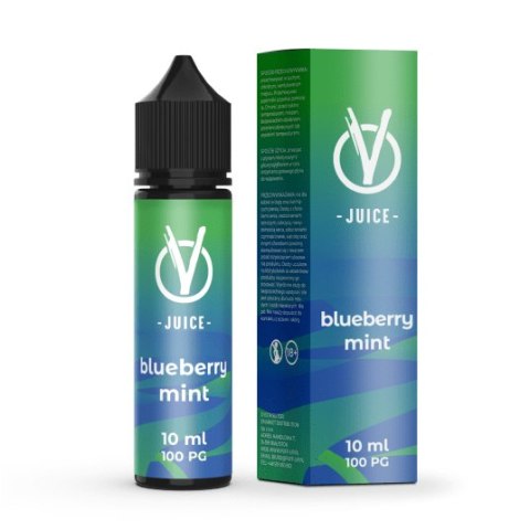 Longfill VBar VJuice - Blueberry Mint 10/60ml Longfill VBar VJuice - Blueberry Mint 10/60ml