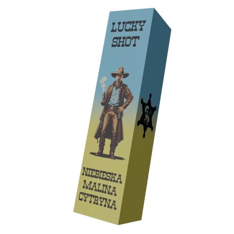Premix Lucky Shot - 40/60ML Niebieska Malina Cytryna Premix Lucky Shot - 40/60ML Niebieska Malina Cytryna