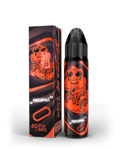 Premix Shapes Of Vape 40/60ml - Pineapolis Premix Shapes Of Vape 40/60ml - Pineapolis