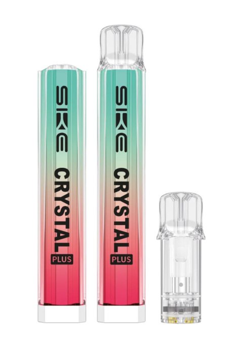 Wielorazówka Crystal Plus Aurora Blue + Wkład Kiwi Passion Fruit Guava Wielorazówka Crystal Plus Aurora Blue + Wkład Kiwi Passion Fruit Guava