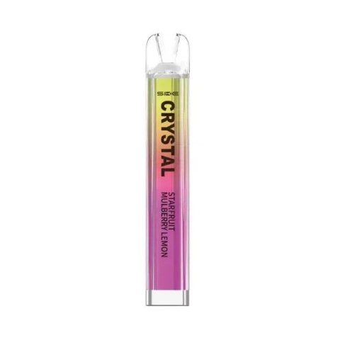 Jednorazowy e-papieros SKE Crystal 600 Puffs 20mg - Starfruit Mulberry Lemon Jednorazowy e-papieros SKE Crystal 600 Puffs 20mg - Starfruit Mulberry Lemon