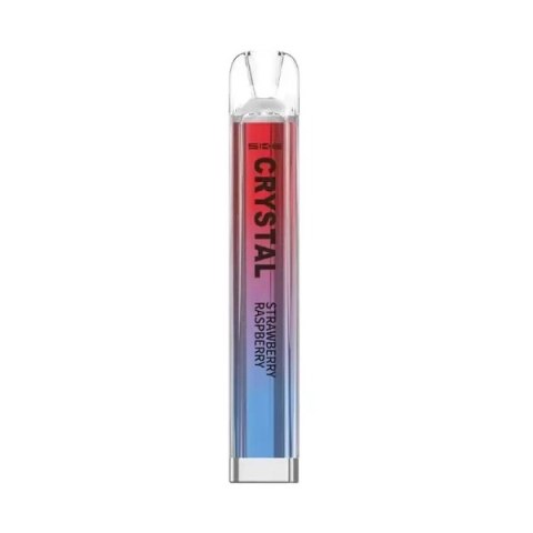 Jednorazowy e-papieros SKE Crystal 600 Puffs 20mg - Strawberry Raspberry Jednorazowy e-papieros SKE Crystal 600 Puffs 20mg - Strawberry Raspberry