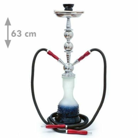 Shisha Oasis - Samira Czarna (wys. 63 cm, 2 węże) Shisha Oasis - Samira Czarna (wys. 63 cm, 2 węże)