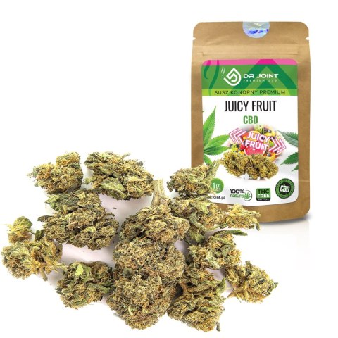 Susz konopny Dr. Joint CBD - Premium Juicy Fruit 1g Susz konopny Dr. Joint CBD - Premium Juicy Fruit 1g
