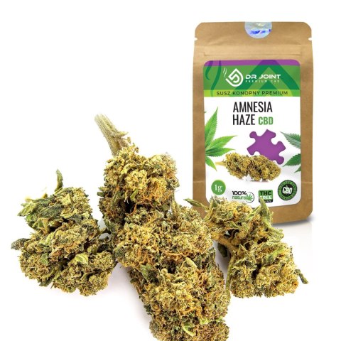 Susz konopny Dr. Joint CBD - Premium Amnesia Haze 1g Susz konopny Dr. Joint CBD - Premium Amnesia Haze 1g