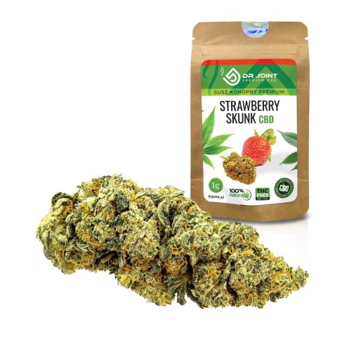 Susz konopny Dr. Joint CBD - Premium Strawberry Skunk 1g Susz konopny Dr. Joint CBD - Premium Strawberry Skunk 1g